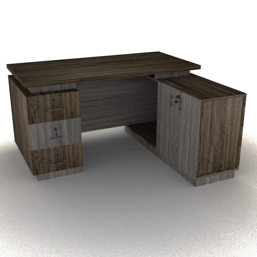 Emma L-shape office table 60x30